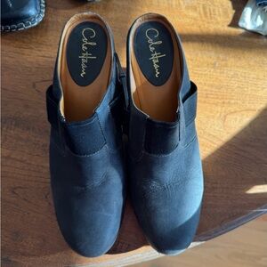 Cole Haan Women's Sara Black Clogs Sz 10